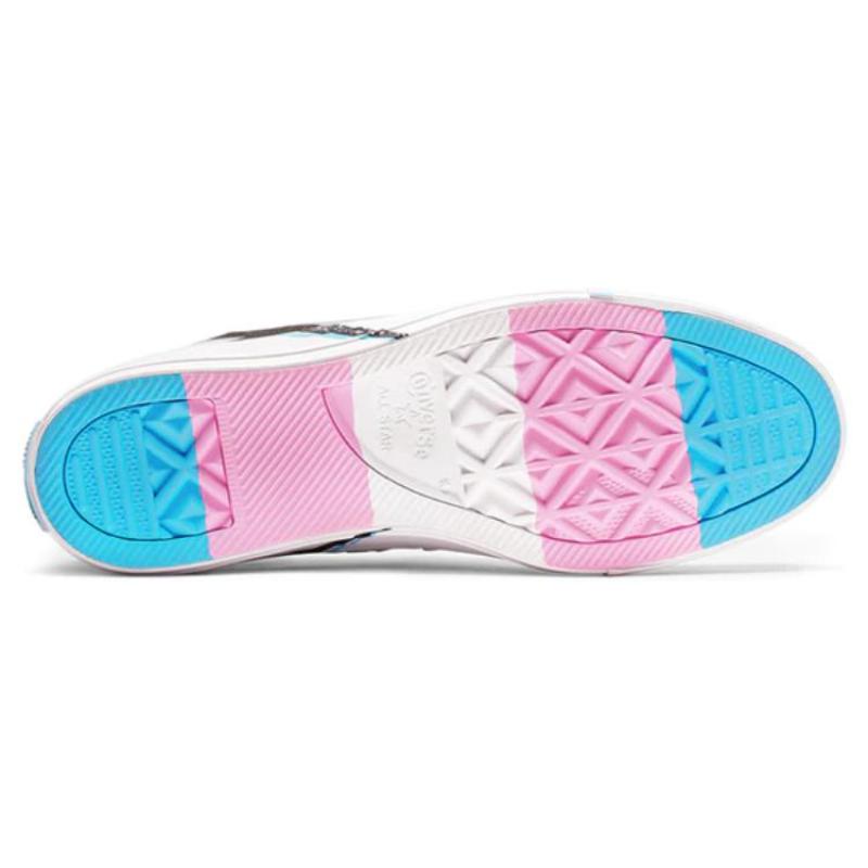 Converse 1970s Pride High Top Glitter Sequined Unisex High-Top Canvas Shoes Gray