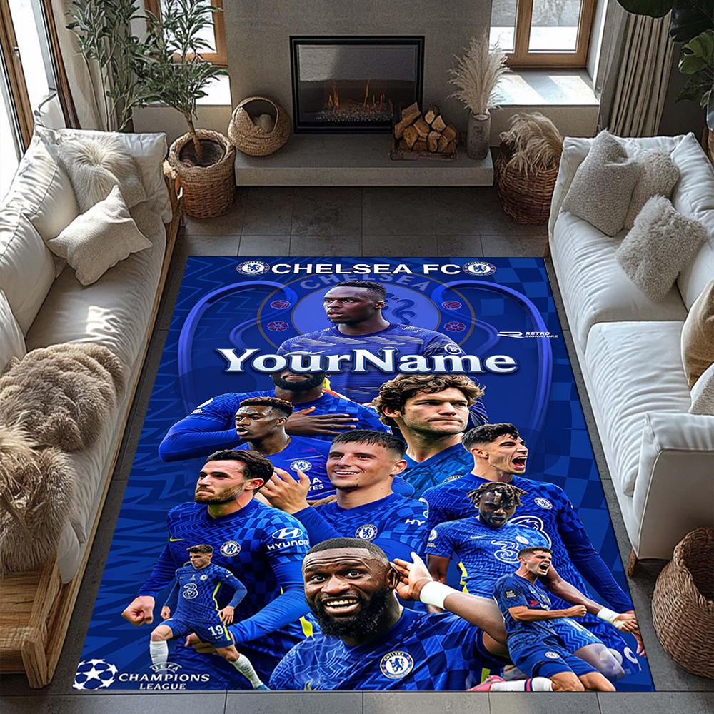 Chelsea Customize Your Name Carpet Design for Bedrooms Dining Room Decorate Room Balcony Antislip Carpet Decorate Offices Spiritual Gift