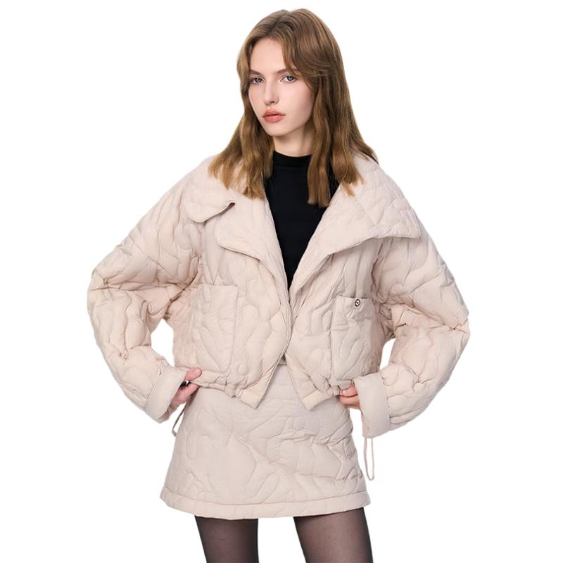 Jin Yujie Women's Lightweight 90% Duck Down Short Jacket