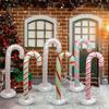 PVC Inflatable Candy Cane Tumbler - Christmas Party Decoration Prop