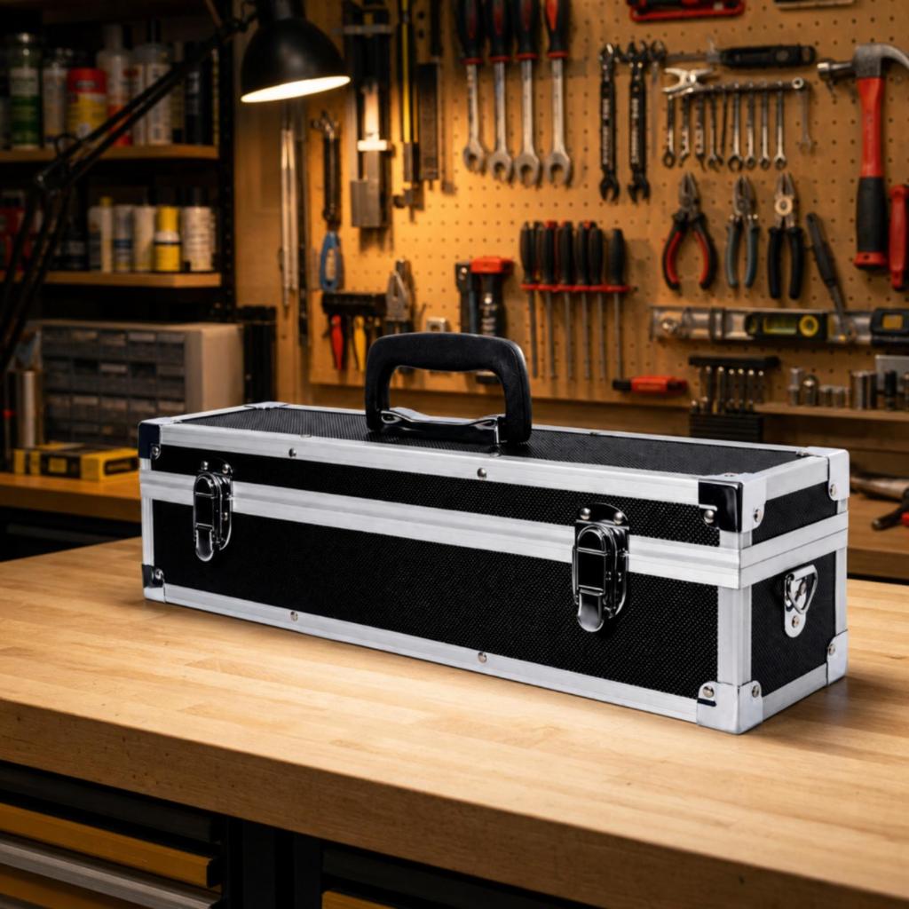 Aluminum Tool Case Reinforced for Workshops, Mobile Work
