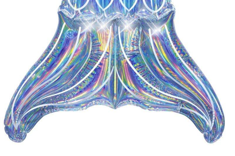 Swimming Mattress 193 X 101 Cm Mermaid Tail Bestway 43413