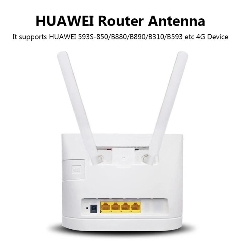 2 Pezzi/Lotto Antenna 4G 10dBi SMA Maschio 700-2700MHz Per Router 4G LTE Antenna Wifi