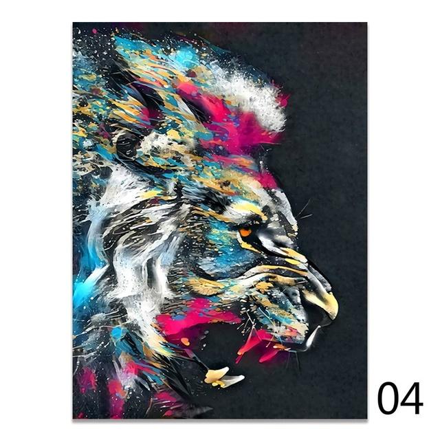 Настенный художественный принт на холсте — фото 11