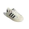 Adidas Originals SUPERSTAR C Comfortable Abrasion Resistant Low top Skateboard Shoes Beige Children Aged 3 7 Years Old GZ1754