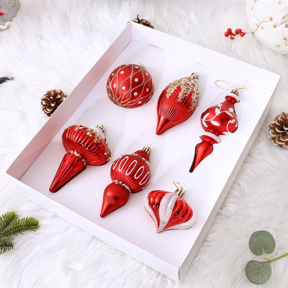 Neue Weihnachtsdekoration Anhänger Klebrige Perlen Hochwertiger Weihnachtsschmuck Helle Schraube Weihnachtsbaumdekoration Hängende Box