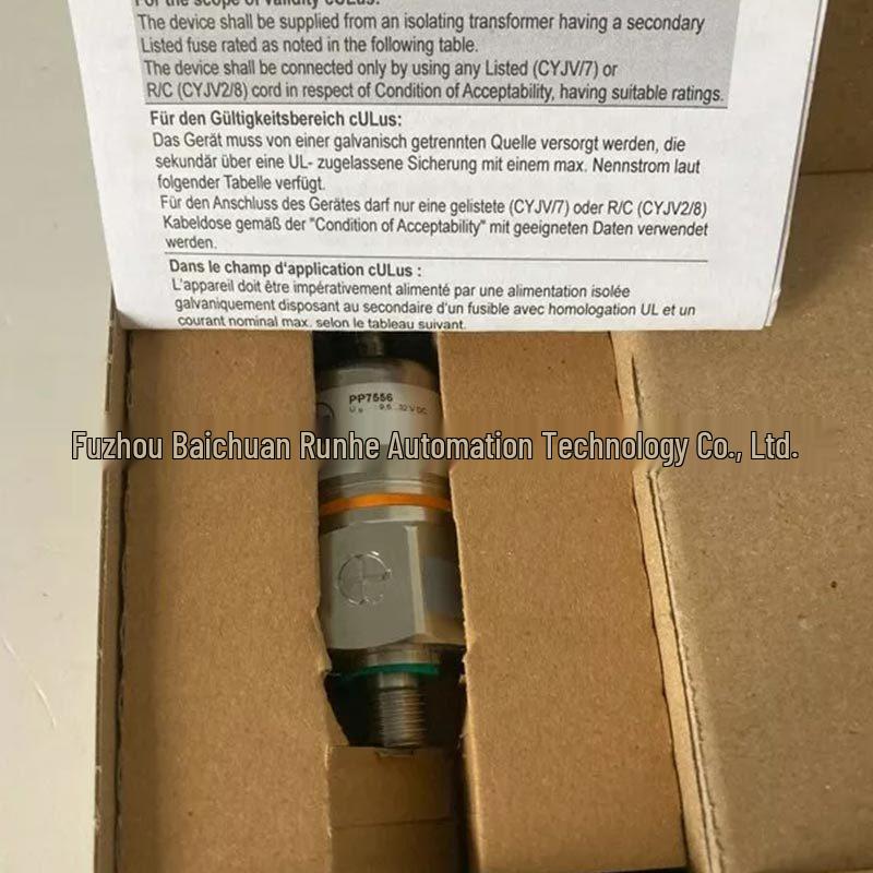 PP7556 Ifm Pressure Switch – Brand New, Robust Ceramic Measuring Unit
