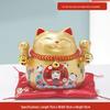 Creative Japanese Fortune Cat Ceramic Piggy Bank - Lucky Gift for Store Openings