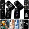 Cover for Samsung Galaxy A05 A06 A14 A50 A51 A52 A12 A13 A17 A70 A07 A25 A26 A56 A23 M53 Case Creative Design Art Astronaut Moon