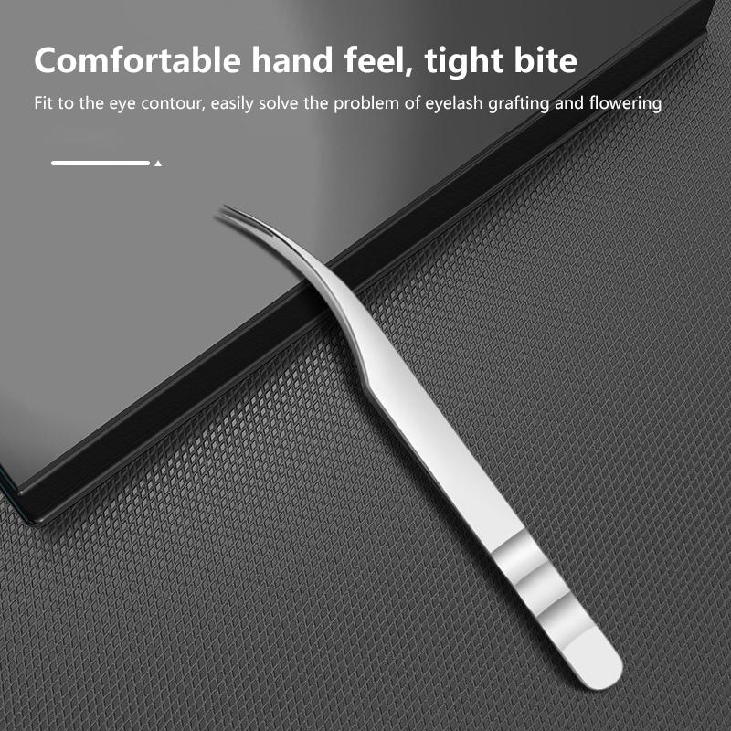 High Precision Eyelash Tweezers Beauty Eyelash Professional Grafting Eyelash High-Precision Flowering Tweezers