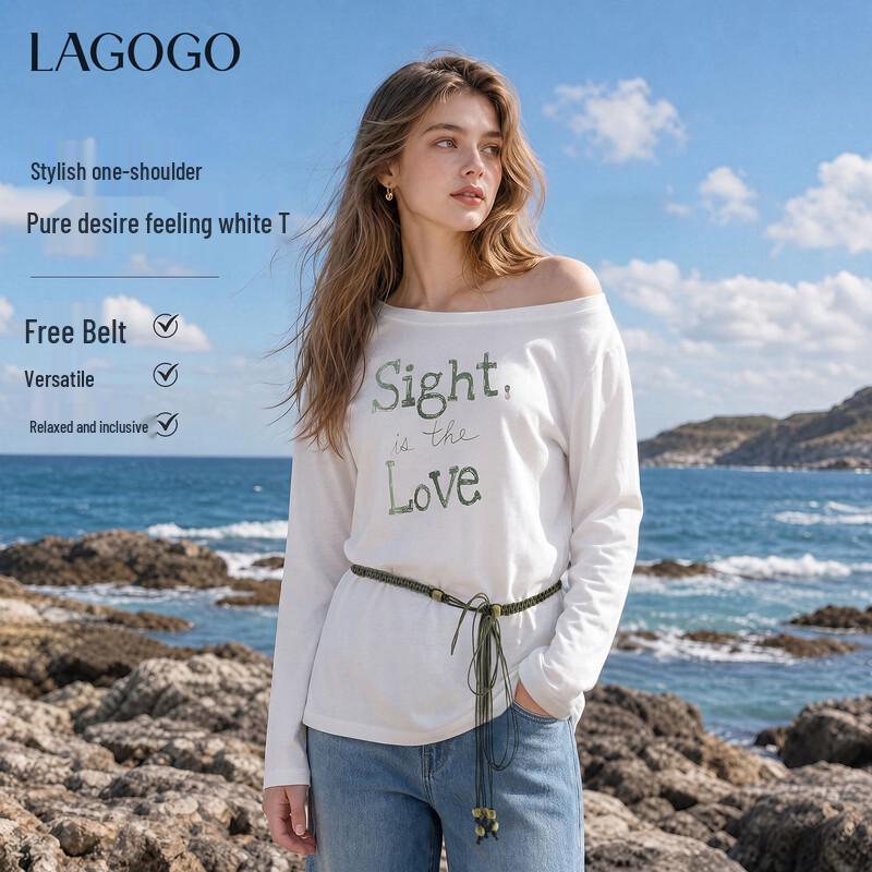 LAGOGO Beaded Relaxed Fit T-Shirt M