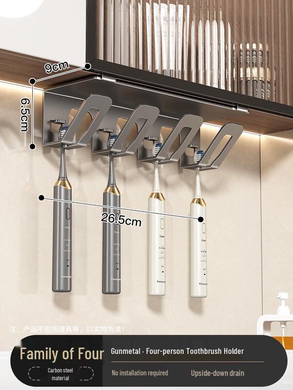 LIEI Drill-Free Suction Cup Toothbrush Holder