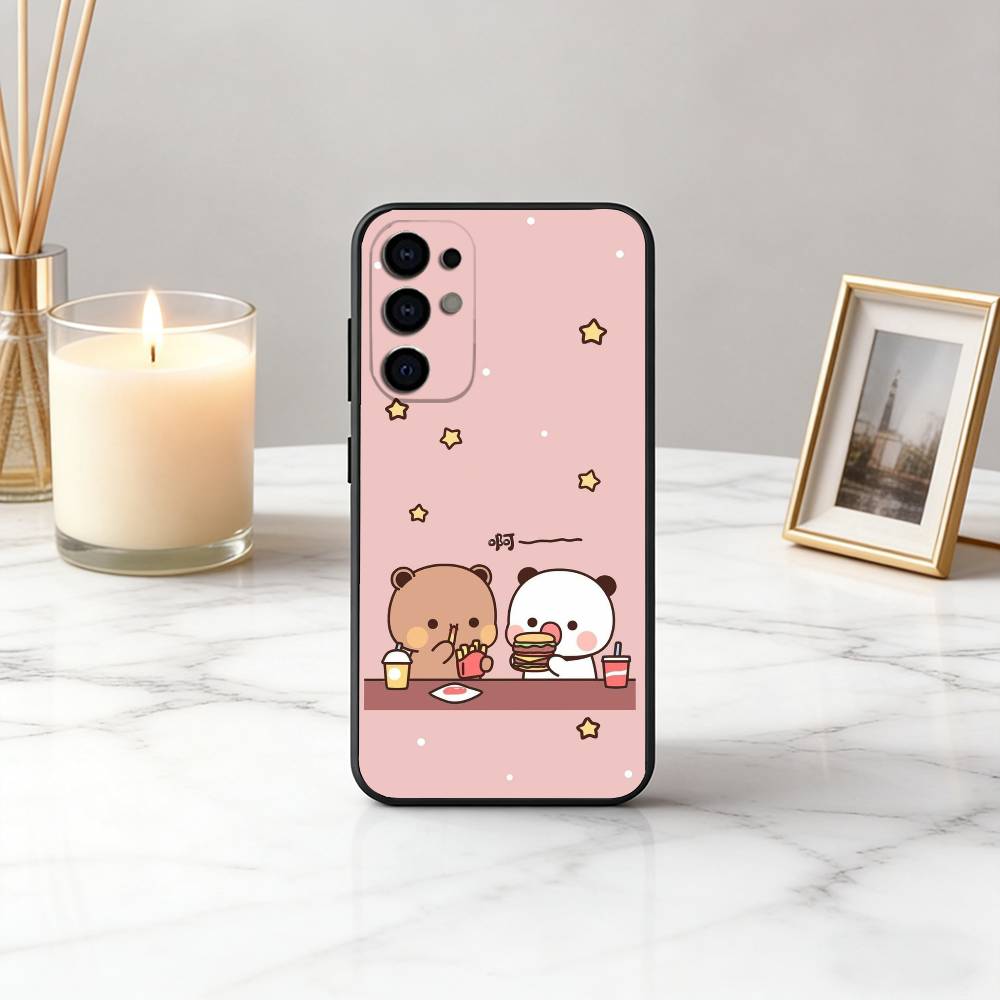 Funny Family B-BUBU D-DUDU-es Phone Case For Samsung S25,S24,S21,S22,S23,S30,Ultra,S20,Plus,Fe,Lite,Note,10,Black Cover