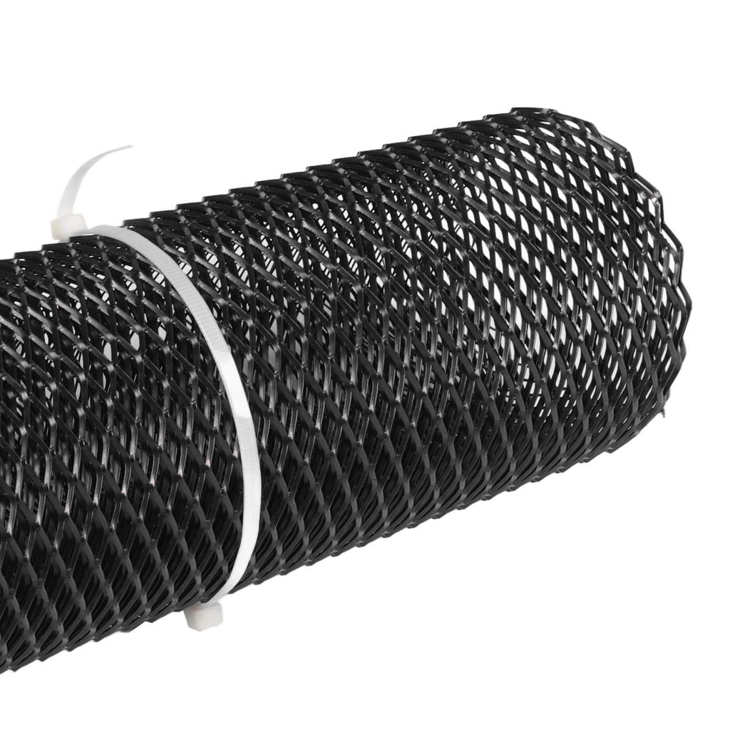 Car Front Center Grid Grille Rhombic Mesh Stable Structure Aluminum Fit for Cars
