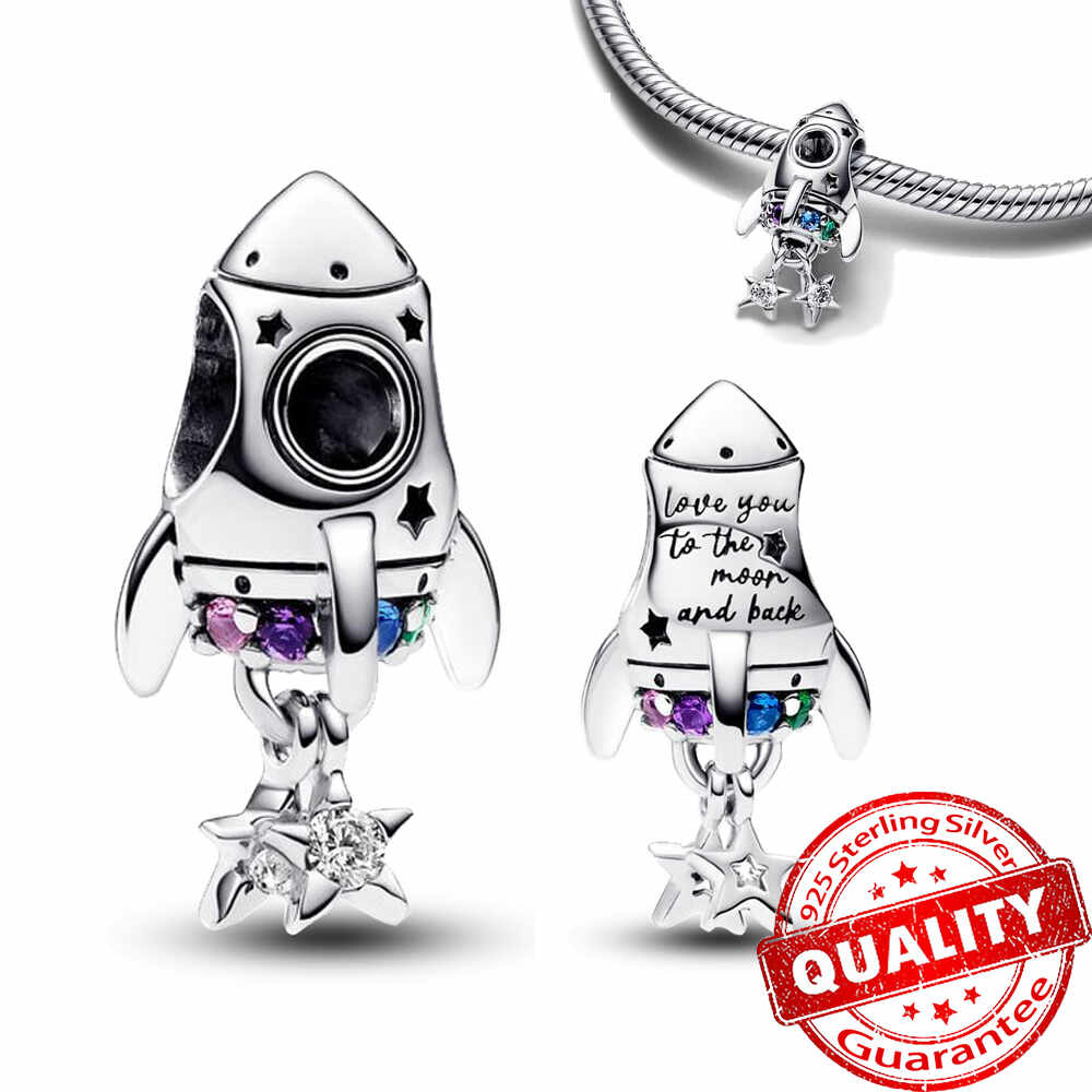 New Copper Airplane Travel Charms Plane Pendant Bead Fit Original Bracelet For Women Necklace Diy Fine Jewelry Gift