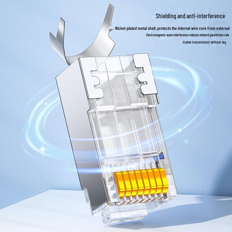 SAMZHE Cat6 Shielded RJ45 Network Connector