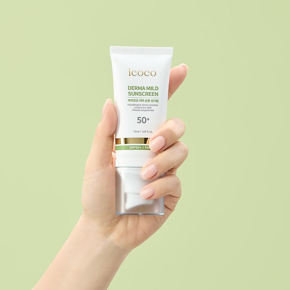 Icoco Derma Mild Sun Cream 50ml (SPF50+)