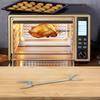 Effective Rotating Fork for Electric Ovens and Air Fryers Crafted from Stainless Steel for Optimal For Roasting