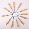 12 STÜCK Holz schnitzset Tragbar Holzbearbeitung Meißel Professionell Langlebig Schreiner Holzstich Messer DIY Schnitzwerkzeug Manuell