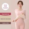 Women's German Cashmere Silk Thermal Underwear Suit - Self-Heating, Velvet-Lined for Autumn/Winter, 37°C Constant Temperature