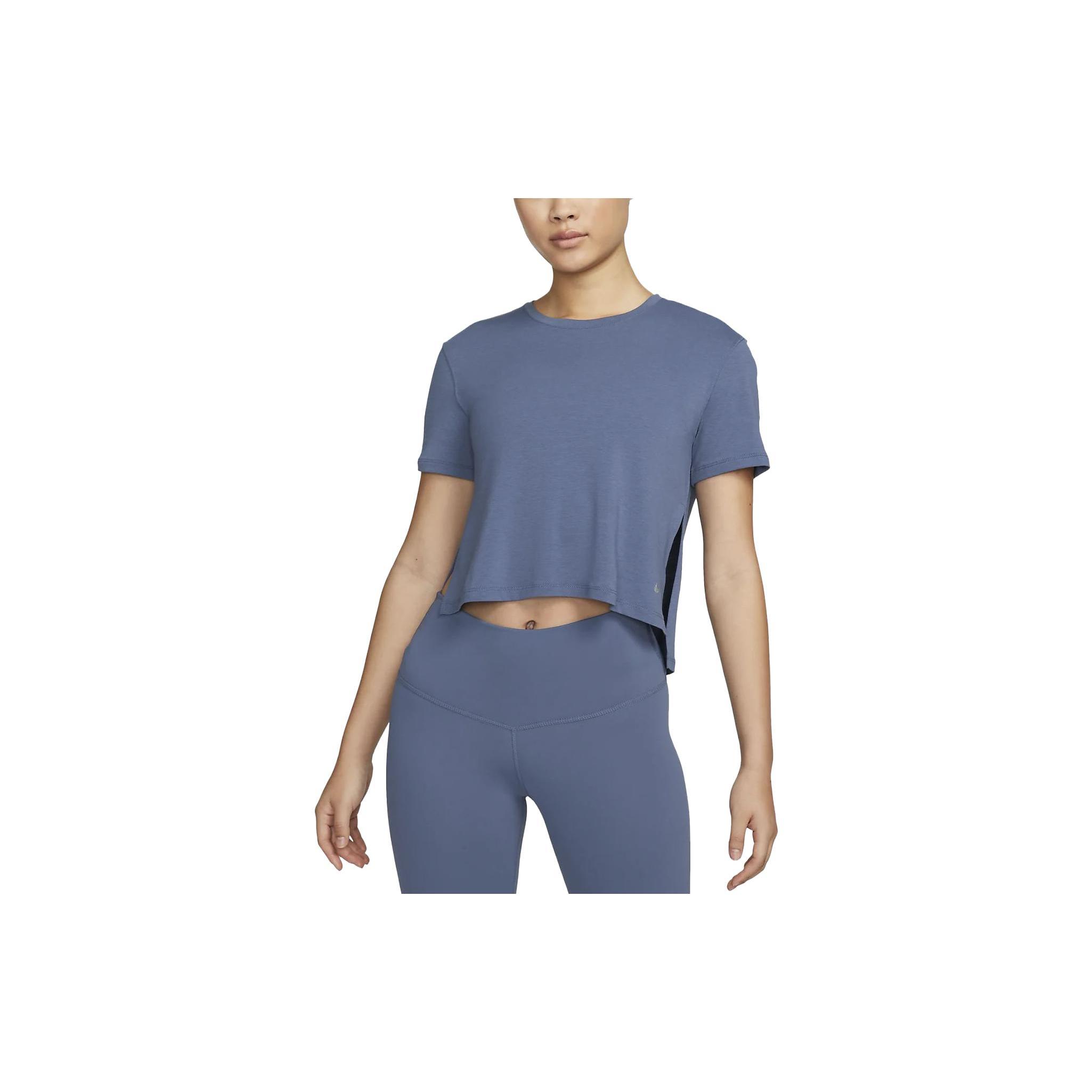 

New Nike T Shirts Women s Blue Gray DM7026-491 M