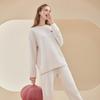 Women's Thick Half-Velvet Winter Pajamas Set - Soft, Fluffy, and Warm for Indoor and Outdoor Wear