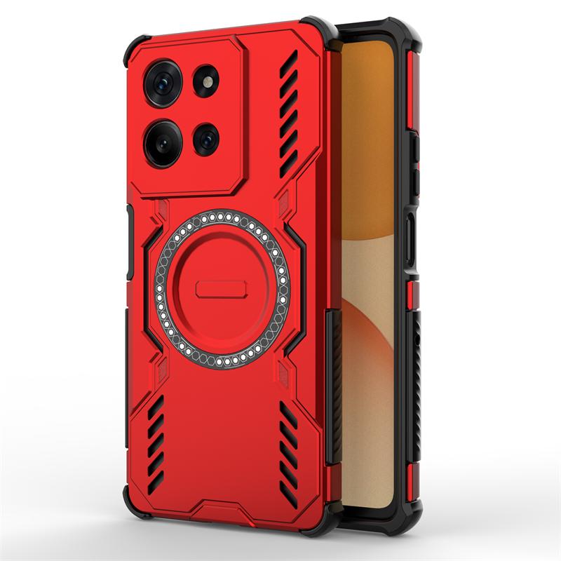 

Для чехла Motorola Moto G75 Для Moto G75 5G Противоударная Магнитная адсорбция Беспроводная зарядка Задняя крышка Для чехла Moto G75 6,78 дюйма Motorola Moto G75 красный