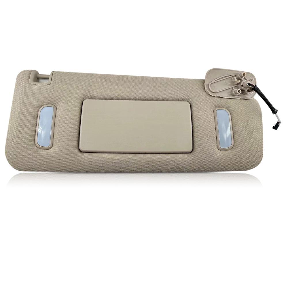 Beige Car Sun Visor with Mirror Light For Cadillac CTS Chevrolet Avalanche Silverado GMC Sierra Yukon 2007-2014 22850310