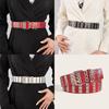 Double Row Retro Belt Iron Buckle Hollow Pattern Stylish Jeans Streetwear Looks