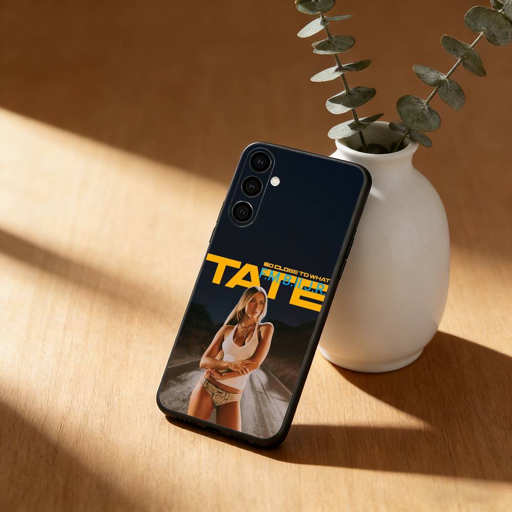 Popular Singer T-Tate McRae Phone Case For Samsung Galaxy A91,80,73,72 ,71,53,52,32 ,31,22,21s,20,Soft Black Case