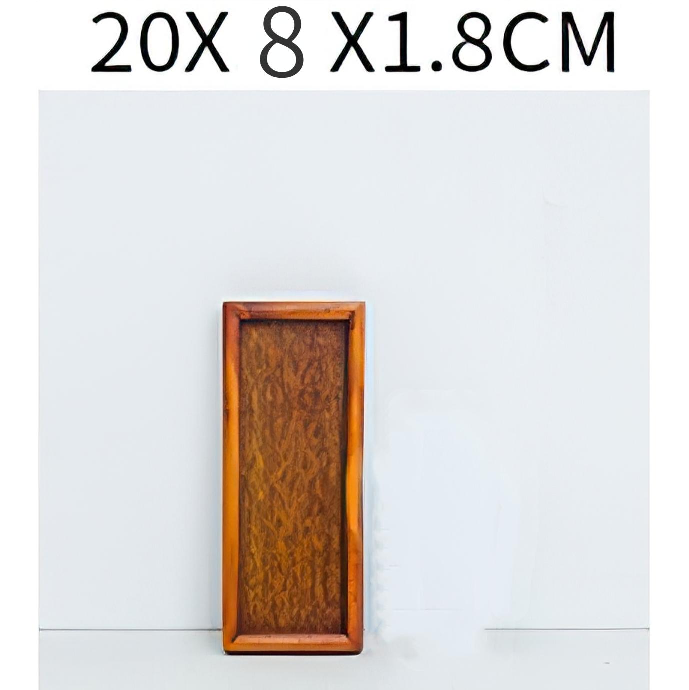 

Wooden Tray Japanese Brown 30cm Square Rectangle Coffee Tea Set Tableware Pallet Food Plate Home Kitchen Storage Supplies