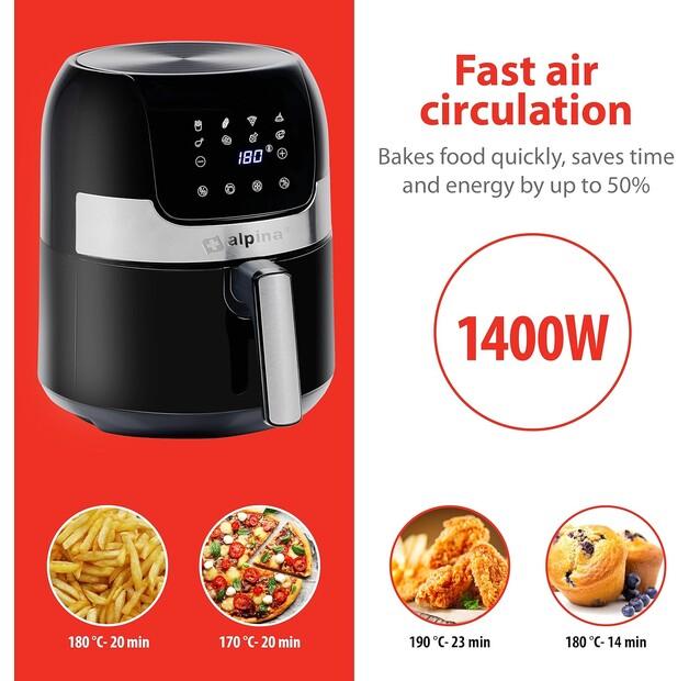 Фритюрница Alpina Airfryer 3.5 л