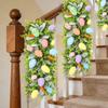 Easter Eggs, Tablecloths, Rattan, Holiday Party Table Decorations, Doorway And Staircase Decorations