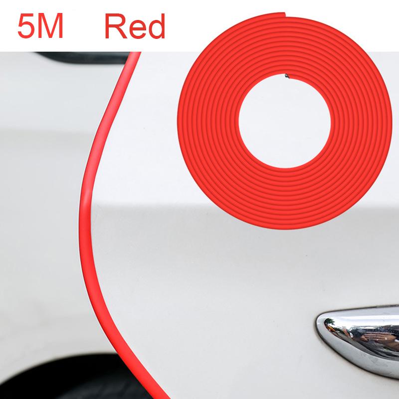 Car Door Anti Collision Strip Universal U Type Car Door Protection Edge Guards Trim Styling Moulding Strip Rubber Scratch Bumber