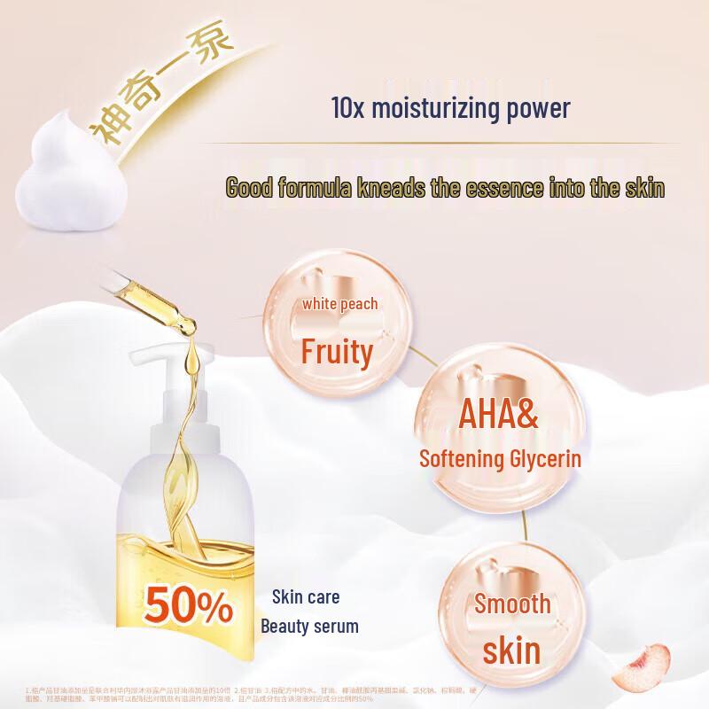 Dove White Peach Scented Creamy Bath Foam