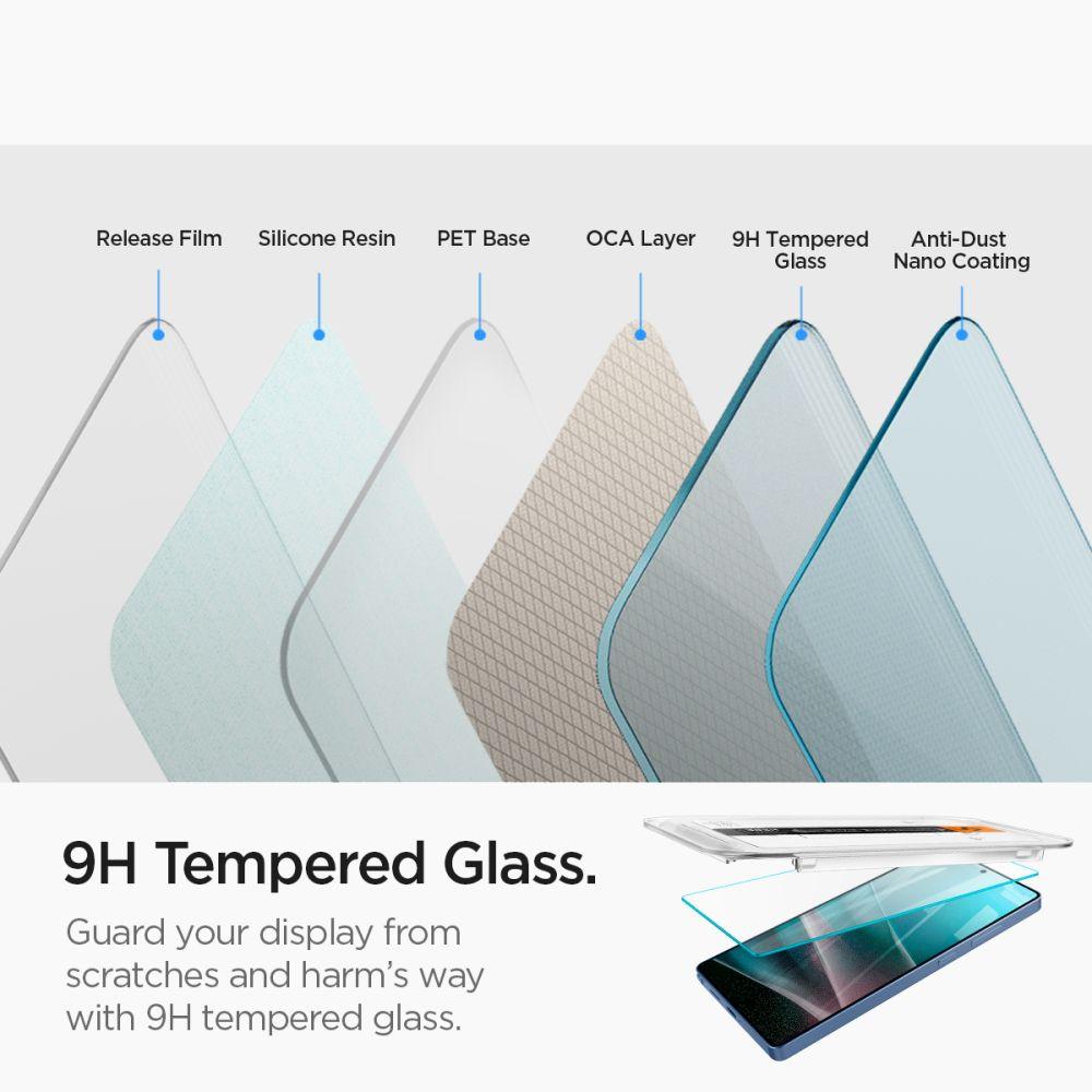 Szkło Hartowane Spigen Glas.tr Ez Fit Hd 2-Pack Galaxy S25 Ultra Clear