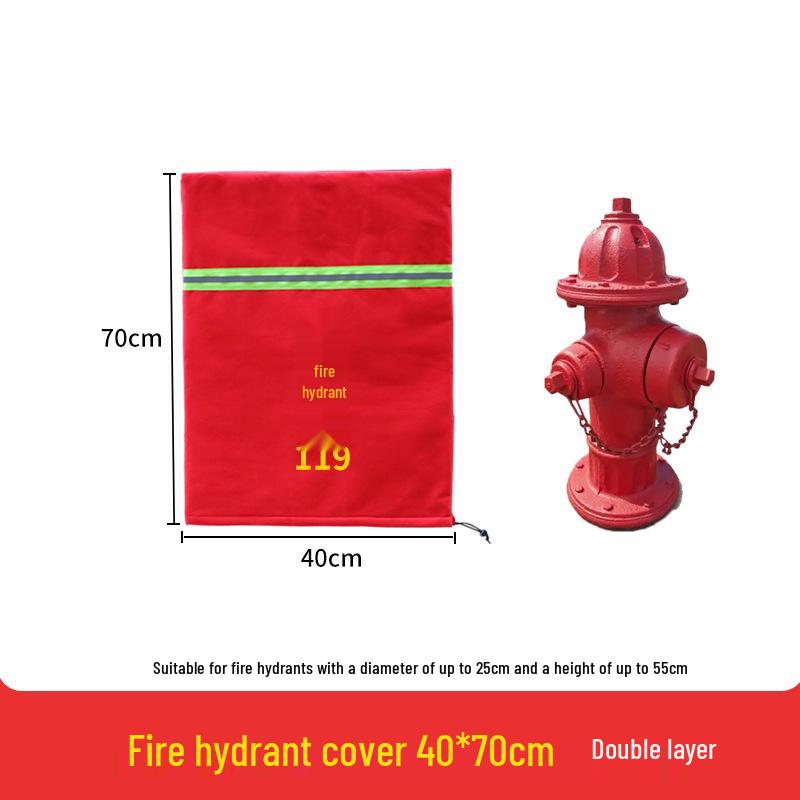 Fire Hydrant Insulated Cover: Sun, Rain, Snow, Rust & Antifreeze Protection
