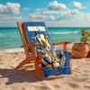 1PC Custom Name Golden Trophy Achievement Beach Towel Highly Absorbent And Sand-Resistant Towel for Swimming, Pool, Yoga, And Travel Lightweight
