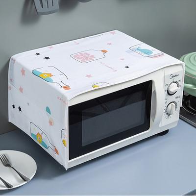 Multifunctional Dust Cover Moisture-proof Avoid Falling Ash Nordic Wind Household Accessories Microwave Oven Dust Cover