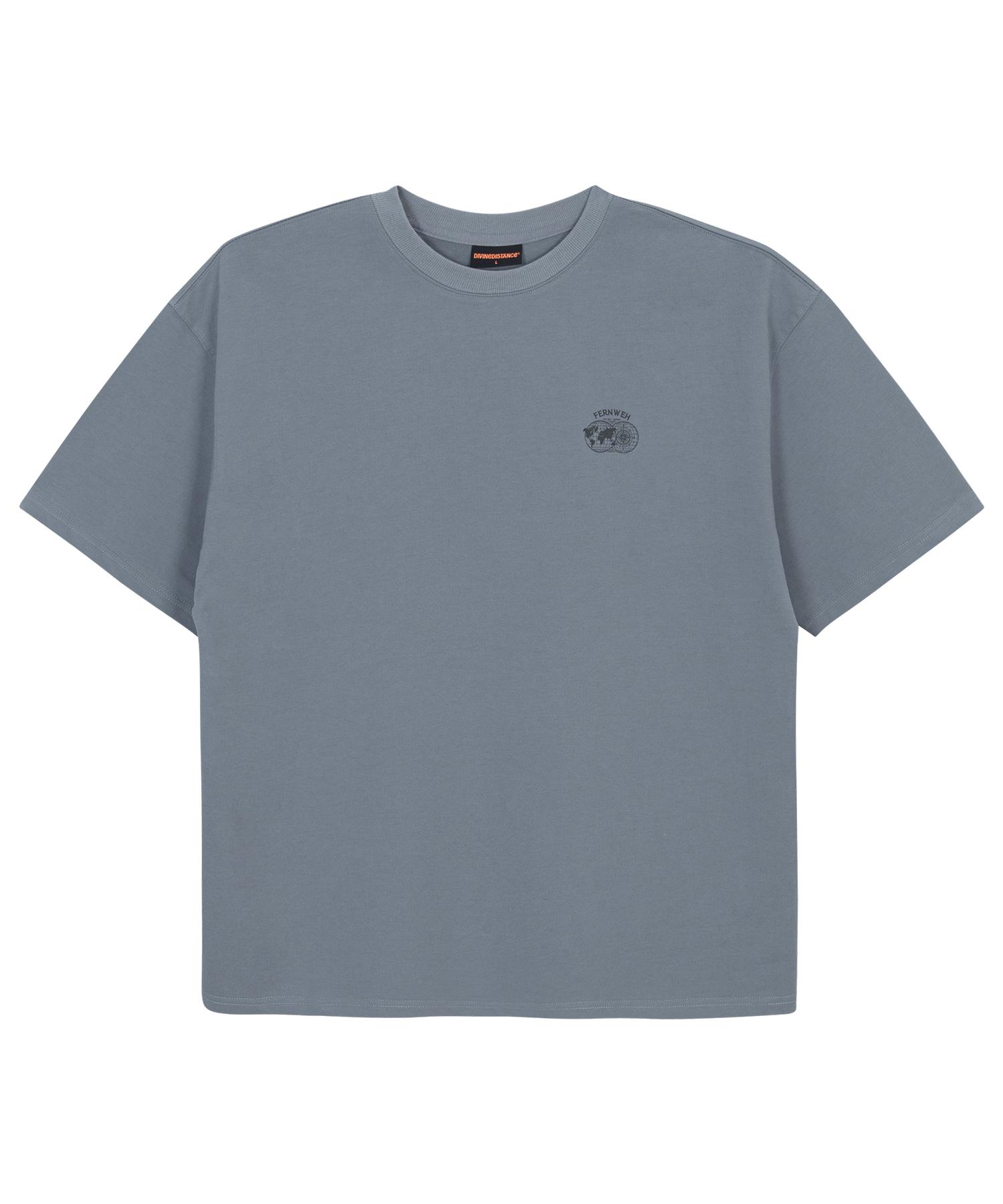 Divine Distance Columbus Half Sleeve [Blue-Gray] 3Xl