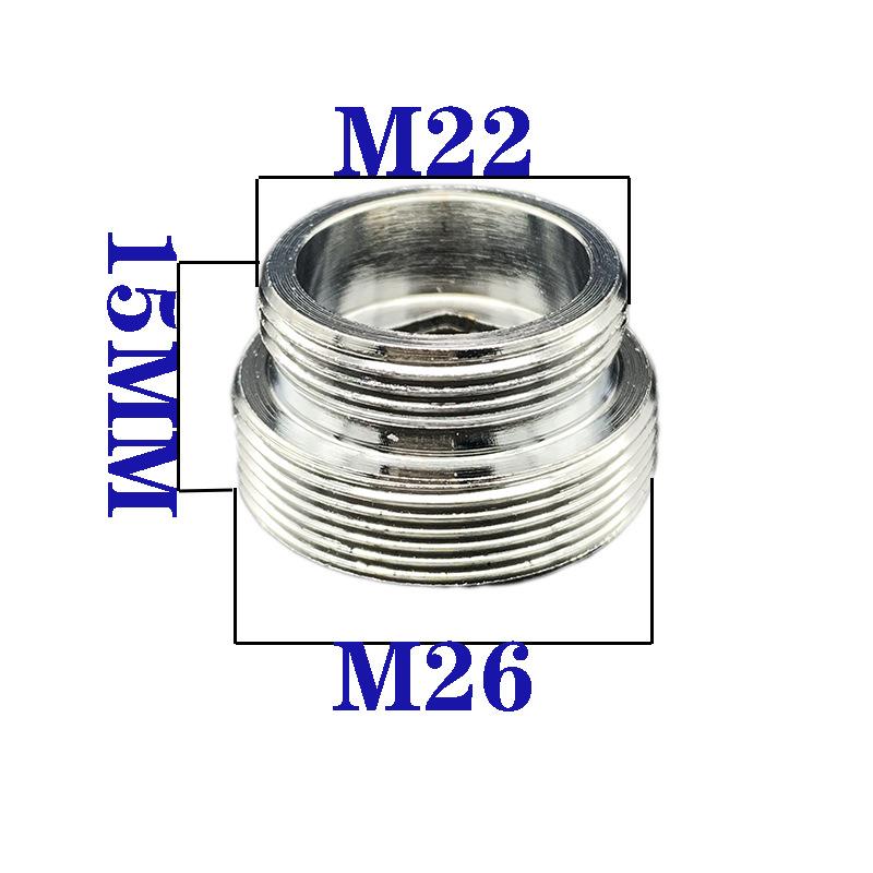 1pc Chrome Brass Faucet Aerator Adapter For Male Female Pipe Fittings Water Purifier Accessories Multiple Styles to Choose