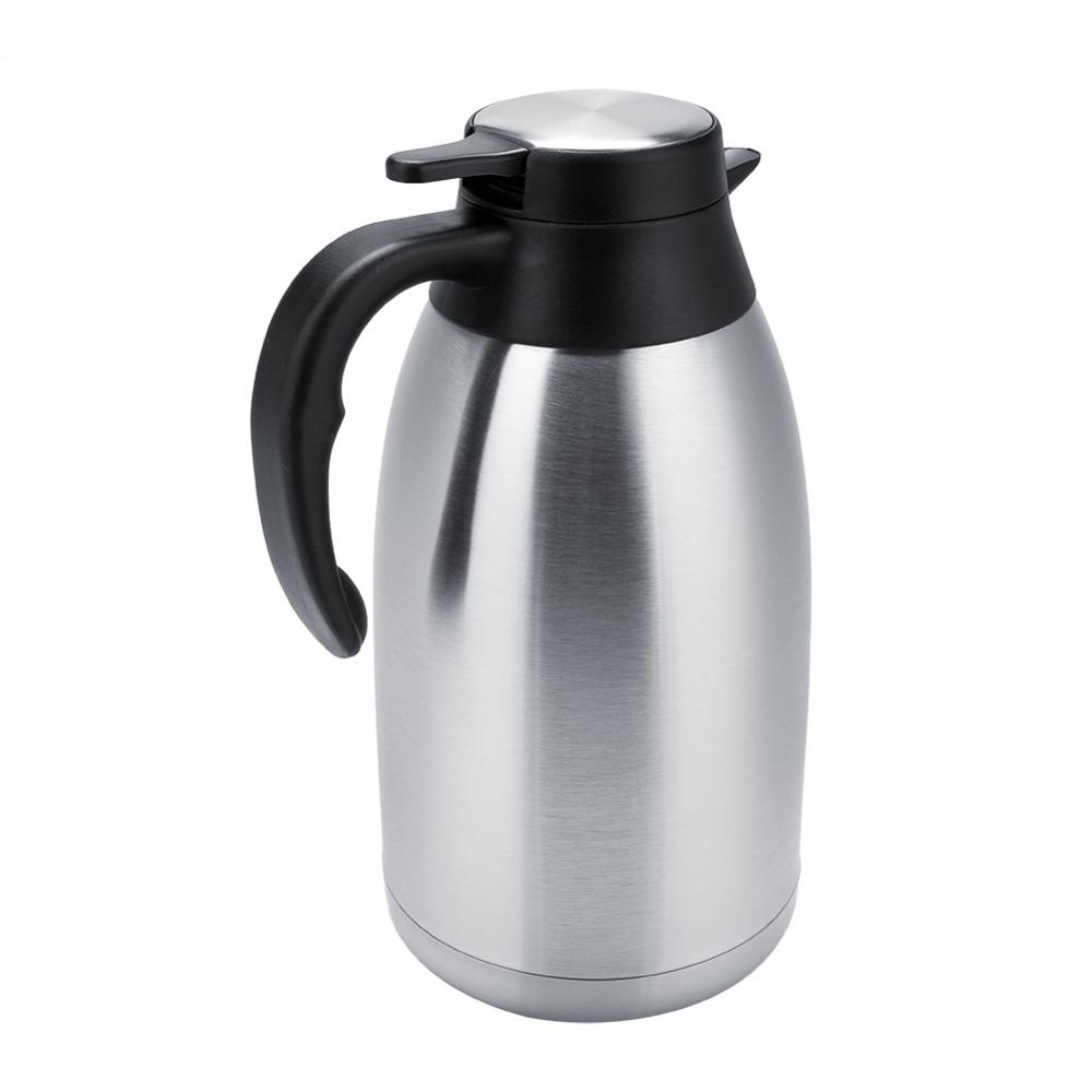 1,5L/2L Inhoud Roestvrij Staal Thermosfles Vacuüm Geïsoleerd Geïsoleerde Theepot Koffiepot Thuisgebruik