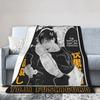 Anime Jujutsu Kaisen Toji Blanket Velvet Decoration  Breathable Ultra-Soft Throw Blanket for Home Travel Bedspreads