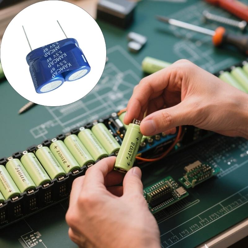 Ultrahigh Capacity 8.0F 5.5V Preassembled Supercapacitor With Rapid Charging Discharge Performances