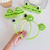 Cross-border Super Cute Frog Cartoon Unisex Cloth Fashion Hair Band Face Wash Korea Funny Monster Tosca Head Band