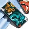 Case For Realme 8 C21y GT Neo 2 3 8i C21 7 C11 6 C12 C35 C3 GT 9 Pro C12 Silicone TPU Phone Cover Fashion Chinese Vintage Dragon