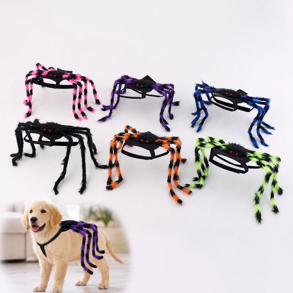 Large Halloween Dog Costume for, Cosplay Outfit for Dogs with Legs