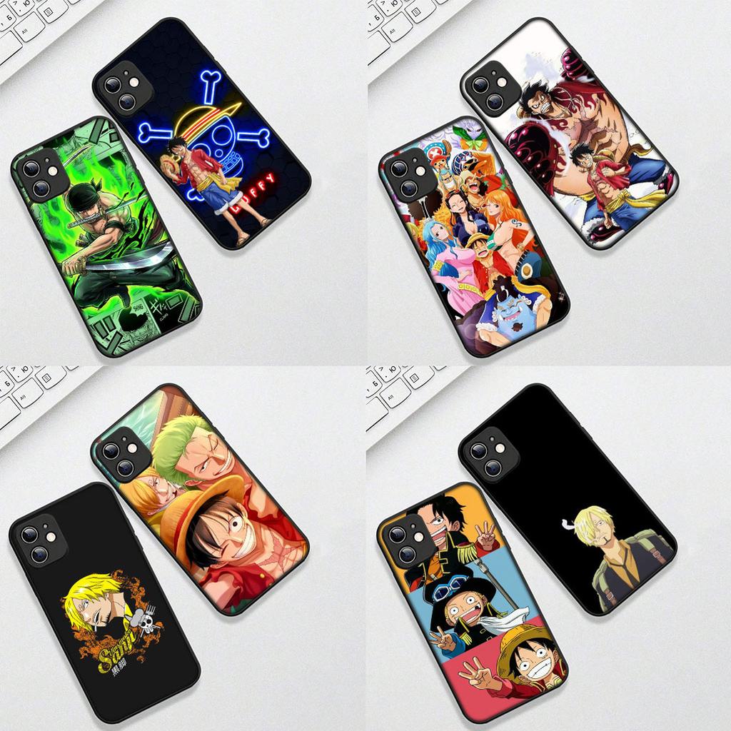 Cover for Motorola Moto G86 G57 E14 E15 G14 G34 G67 G84 G24 A54 G15 Power E22 Phone Case One Luffy Pieces Sanji Roronoa Zoro