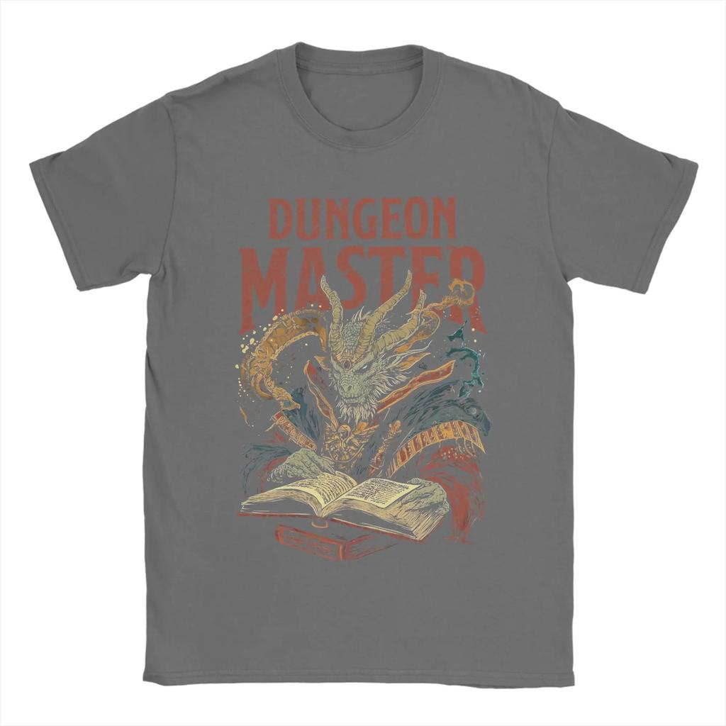 Summer Men Women Dungeon Dragon DnD Master T-shirt Cotton Clothes Retro Round Neck T-shirtT-shirt Street Wear