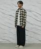 SIGNATURE Single-Pleat Corduroy Wide Pants [Black]